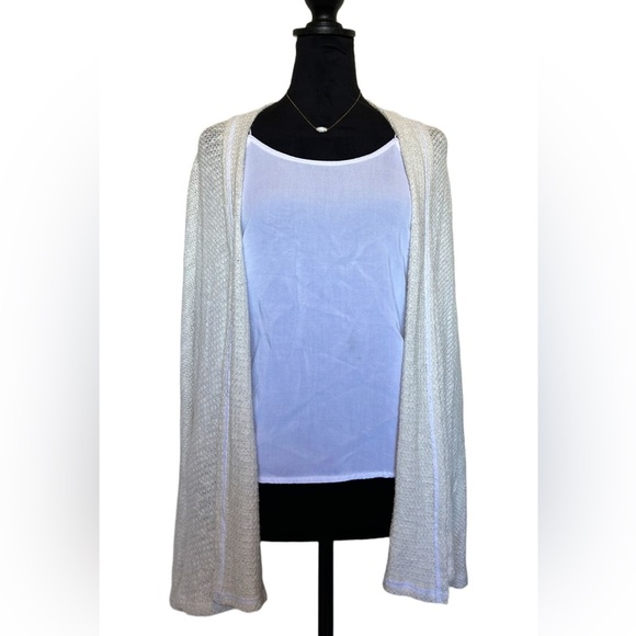 Velvet By Graham & Spencer Woman’s XS Cotton Open Front Cardigan - Picture 5 of 10